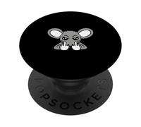 Ratón Dedo Medio Mal Frustrado Niño Enojado Mal Travieso PopSockets PopGrip Adhesivo