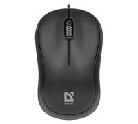 Ratón Defender PATCH MS-759 USB 1000DPI Negro Ambidiestro Compacto