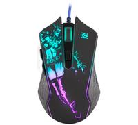 Ratón Defender SIN'SISTER GM-933 USB 7200DPI Negro RGB 6 Botones Alfombrilla