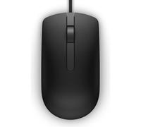 Ratón Dell 0DV0RH cable USB óptico negro con alimentación USB