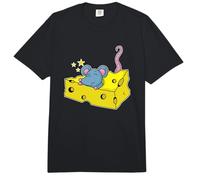 Ratón en un trozo de Queso Comfort Colors Adult Heavyweight T-Shirt