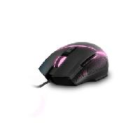 Mouse raton optico energy sistem gaming esg m2 flash 6400dpi - 66ips - 8 botones - usb - led rgb - negro