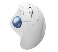 Ratón Ergonómico Inalámbrico Logitech ERGO M575S Blanco con Trackball