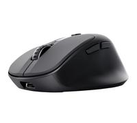 Ratón Ergonómico Inalámbrico Trust Zevo 25991/ Batería recargable/ Hasta 4000 DPI/ Negro