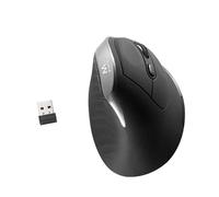 Ewent Ratón ergonómico inalámbrico EW3229 2400 DPI Gris