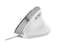 Trust Ratón Ergonómico Óptico Bayo II Blanco