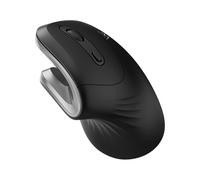 Ewent Ratón inalámbrico ergonómico, ratón Vertical inalámbrico, ratón óptico de 6 Botones con Interruptor On/Off, 3 dpi Ajustables, Receptor USB, ratón para PC, portátil, iPad, Windows, Android, Mac