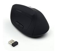 Ratón Vertical Ewent até 1600 DPI Wireless Ergonómico Negro