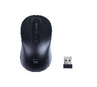raton ewent ew3218 80012001600dpi inalambrico 4 botones neggro