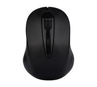 Ratón Game - USB 2.4ghz para PC inalámbrico actualizado Notebook Pro de 6 Botones Ratón (Black, One Size)