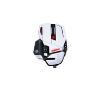 Ratón gamer cableado personalizable Madcatz RAT 6+ Blanco - 11 botones - LED RGB - 12000 DPI - Pixart PMW3360
