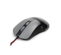 Ratón Gaming 1200-1600-2400-3200 dpi Gris, Ideal para Juegos y tareas Que requieren Alta precisión.