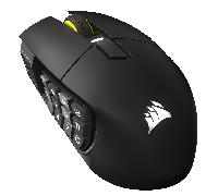 ratón gaming corsair scimitar elite wireless se gun metal