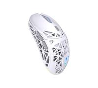 ENDORFY Liv Plus Wireless Onyx White - Ratón inalámbrico para Juegos, Color Blanco, estación de Carga en Set, diseño Ultraligero (69 g), máximo 26.000 dpi, PixArt PAW3395, 2,4 GHz, BT, USB-A, EY6A017