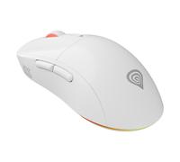 Genesis Gaming Ratón gaming Zircon XIII Inalámbrico personalizable 26000 DPI Blanco