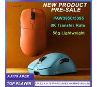 AJ179 Apex ratón inalámbrico AJAZZ 58g ligero batería de larga duración nuevo lanzamiento multimodo AJ179APEX Orange 8K