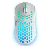 Ratón Gaming Inalámbrico Mars Gaming MMW3W/ Batería recargable/ Hasta 3200 DPI/ Blanco