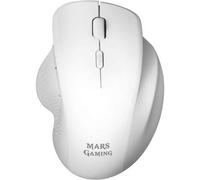 Ratón Gaming Inalámbrico Mars Gaming MMWERGO/ Hasta 3200 DPI/ Blanco