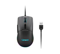 Lenovo M210 RGB - Ratón Gaming (7 Botones, Luz RGB de 3 Zonas, 8000 PPP, 300 IPS, 35 G, 1000 Hz) - Color Negro