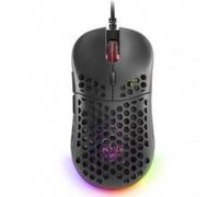 Mouse Raton Mars Gaming Optico Usb 7 Botones 12800Ppp Rgb Negro