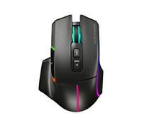 Mars Gaming MMW-Vector, Ratón Gaming Inalámbrico Tri-Mode, Bluetooth 5.4 + 2.4GPRO + Cable USB-C, Sensor Óptico 12000 dpi, Switches HUANO, RGB Chroma, Autonomía hasta 70h, Software de Control, Negro