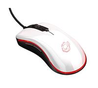 Raton Gaming Ozone NEON M50 - Mouse gaming avanzado - Sensor Optico, Iluminación LED RGB, Tecnología OMRON, DPI 5000 ajustable ,Blanco Brillante