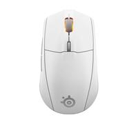 Ratón SteelSeries Rival 3 Wireless Gen 2 gaming inalámbrico 18000 DPI RGB 6 botones Blanco