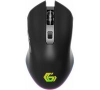RATON GAMING GEMBIRD RGB INALAMBRICO RECARGABLE DE 6 BOTONES "FIREBOLT" NEGRO