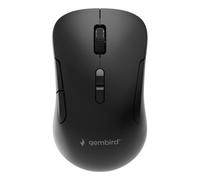 Ratón Gembird MUSW2-7B-01 RF Wireless Bluetooth 1600 DPI Negro Recargable