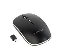 RATON GEMBIRD OPTICO 1600 DPI NEGRO RECEPTOR USB-C RF INALAMBRICO PILAS
