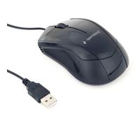Gembird MUS-3B-02 ratón USB Óptico 1000 DPI Ambidextro
