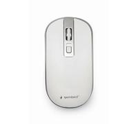 Gembird Ratón Óptico inalámbrico MUSW-4B-06-WS 1600 DPI Blanco y plata