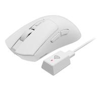 Ratón Genesis Zircon 880 Pro Gaming Bluetooth RF Wireless 30000 DPI Blanco