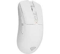 Ratón Genesis Zircon 880 Wireless Gaming 12000 DPI Blanco 6 Botones