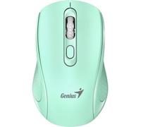 Ratón Genius NX-8025S inalámbrico 1200 DPI verde aquamarina con Copilot