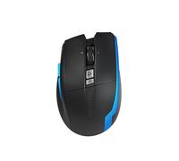 Raton gigabyte aire m93 ice, mano derecha, laser, rf inalÁmbrico, 2000 dpi, 90 g, negro, azul