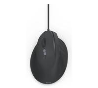 Ratón Hama ECM-500L Cableado 1800 DPI Negro Vertical Silencioso Zurdos