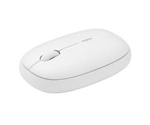 Ratón Hama M660 Silent Bluetooth/RF 1300 DPI Blanco 3 Botones Silenciosos