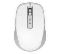 Hama Ratón multidispositivo WM-450 con cable, 7 botones, Radio/Bluetooth®, blanco