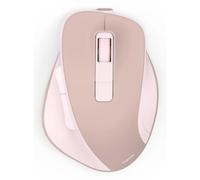 Ratón Hama WM-500 Inalámbrico 1600 DPI Rosa Recargable 6 Botones Silencioso