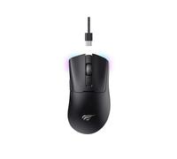 Ratón Havit 6950676229844 Dual Wireless Cableado 10000DPI Negro 7 Botones RGB