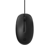 Ratón HP 128/ Hasta 1200 DPI/ Negro