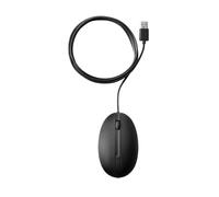 Ratón HP 320M cable USB 1000 DPI negro ambidiestro rueda