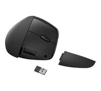 Ratón HP 925 Ergo Vertical Inalámbrico RF Wireless Bluetooth 4000 DPI Negro Reposamuñecas