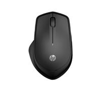 Ratón HP inalámbrico silencioso 285 RF 1200 DPI negro ambidiestro