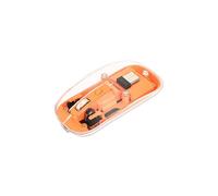 Ratón inalámbrico 2.4GHz RF USB 1600dpi transparente 190282