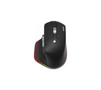 Acer Ratón inalámbrico Easy Fit – RGB 4000 DPI, ergonómico, USB-C recargable, negro