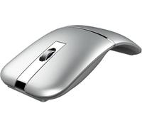 Ratón inalámbrico Bluetooth de viaje, modelo dual (2.4G + BT5.1), mouse plegable giratorio para Microsoft, ratones portátiles delgados recargables para laptop, portátil, PC, MacBook, Chromebook, color