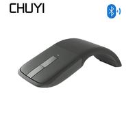 Ratón inalámbrico Bluetooth para Microsoft Arc Touch, Mouse óptico plegable de 1200 DPI, Gamer para ordenador portátil y PC 2.4G Version