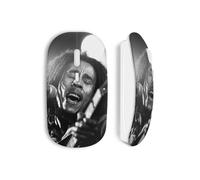 Ratón Inalámbrico Bob Marley en blanco y negro